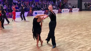 WDSF World Championship, Latin 2019, Rumba, Konstantin Gorodilov + Dominika Bergmannova