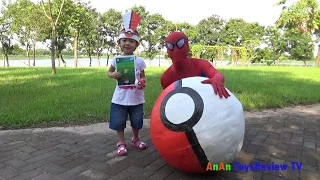 GIANT EGG POKEMON GO SURPRISE - Đi săn bắt Pokemon Go ❤ AnAn ToysReview TV ❤