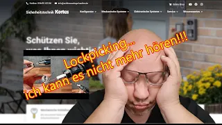 🔑Lock Picking, Schlagschlüssel oder Elektropick - ich kann es nicht mehr hören.🤬