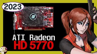 ATI Radeon HD 5770 720p en 45 Juegos 2023/ PC Barata