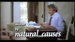 'Murder by natural causes' CBS 1979 with commercials!