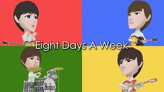 Eight Days A Week - The Beatles karaoke cover