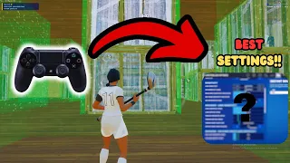 PS4 Controller 😴 (Fortnite Box Fight Gameplay) 4K⭐️+ Best LINEAR Controller Settings