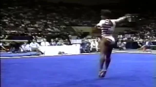 1991 NCAA Championships   Dee Dee Foster FX