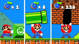 Mario but every Seed make Mario Powerful in Super Mario Bros. Wonder!