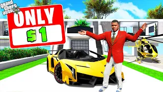 GTA 5 : Franklin Buying Everything In $ 1 in GTA 5 ! (GTA 5 mods)