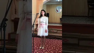 «Беловежская пуща» исполняет Мария Шумейко, полуфиналист проекта НТВ «Ты супер»