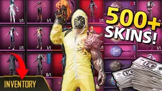 WHAT'S MY ACCOUNT WORTH? OVER 500+ SKINS! MY INVENTORY REVEALED!