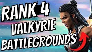 Rank 4 Valkyrie Is PHENOMENAL In Battlegrounds