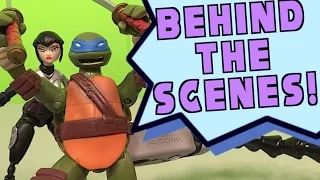 TMNT 2016 Stop Motion Karai BEHIND THE SCENES! (& Bloopers!)