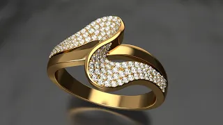 How to make your own jewelry | Design rings with 3d jewelry designer #3