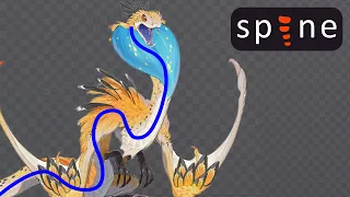 Spine 2D Tutorial, Snake stretch and squash