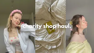 charity shop haul | the cutest summer pieces 🎀