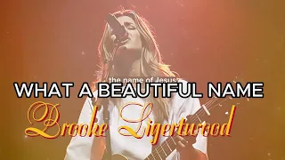 What A Beautiful Name ~ Brooke Ligertwood || Hillsong worship Lyrics