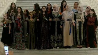 Palestinian Traditional Clothing Fashion Show at 11th Annual Cultural Celebration Day