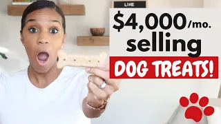 How to make 1000s per month selling dog treats