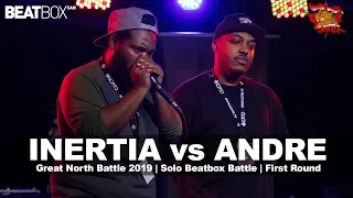 Inertia vs Andre | GNB 2019 | Solo Beatbox -  First Round