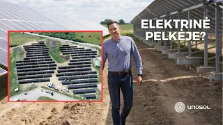 Pažiūrėkime kaip sekasi 5 MW Saulės elektrinės projektui - Unosol.lt