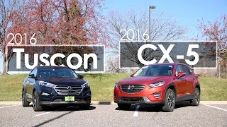 Tucson | CX-5 | 2016 Model Comparison | Driving Review