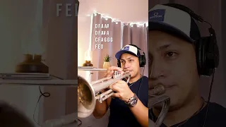 Vivir Mi Vida - Marc Anthony (Trompeta) Jairo Trompetista #shorts #short  #trompetista # #trumpet