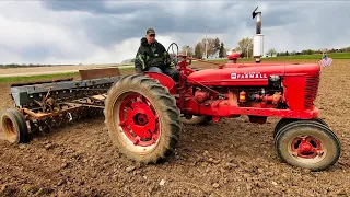 Planting Oats and Alfalfa with our 1951 Farmall H