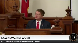 Holly Bobo Murder Trial Day 8 Part 1 Former TBI Agent Terry Dicus Testifies