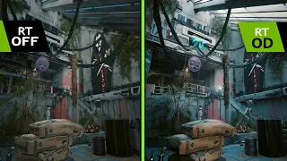 Cyberpunk 2077 - Phantom Liberty Dogtown OVERDRIVE Comparison | RTX 4090 13900KS | DLSS 3.5