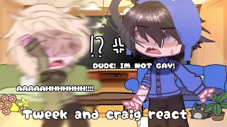 Tweek and craig react! || Gacha reaction || South park