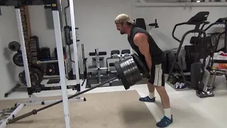 Landmine Tire Flip Deadlifts