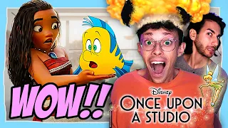 Mind Blown!! Once Upon A Studio Trailer Reaction (Disney Superfan Reacts)