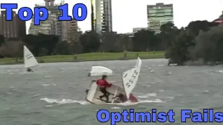Top Ten Optimist Sailing Fails!