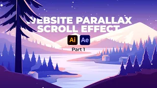 Website Parallax Scroll Effect (Part 1). After Effects Tutorial