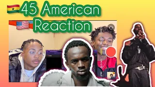 Black Sherif - 45 video REACTION