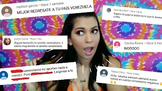 Leyendo los comentarios de mis videos ¿XENOFOBIA? -Venezolana en México- Ginette Escalona