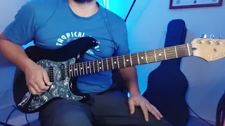 Deep Purple Highway Star guitar solo cover