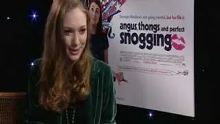 Eleanor Tomlinson from Angus Thongs and Perfect Snogging on City Channel