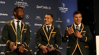Springboks Rugby South Africa Team Laureus Sport Award 2020