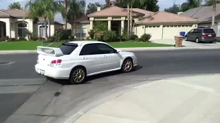 Mom Drives Brutally Loud Straight Piped STI