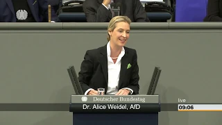 Bundestag: Generalaussprache zum Haushalt 2019