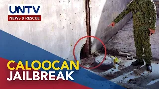 1 sa 13 bilanggo na tumakas sa Caloocan Custodial Facility, nahuli na; 2 personnel, inalis sa pwesto