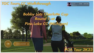 TGC CC Walkthrough Rd 1 - Pine Lake CC (Michigan) - PGA Tour 2K23