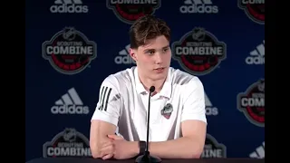 Juraj Slafkovsky on the Montreal Canadiens  (2022 NHL Draft) #nhl