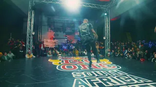 FIRST ROUND: Red Bull BC One South Africa Cypher / Bboy Shorty BLitz VS Bboy Flame [FlowHunters]