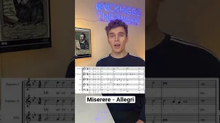 Miserere - Allegri