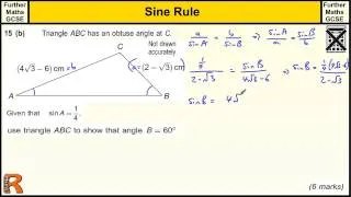 Trigonometry Without a Calculator GCSE Further Maths revision Exam paper practice & help