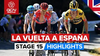 High Altitude Tests Riders On Queen Stage | Vuelta A España 2022 Stage 15 Highlights