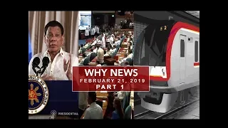 UNTV: Why News (February 21, 2019) PART 1