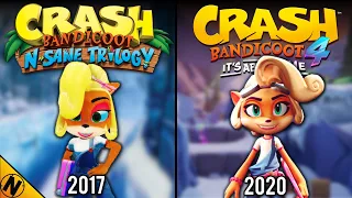 Crash Bandicoot 4 vs N-Sane Trilogy | Direct Comparison