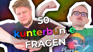 Jede FARBE viele FRAGEN | 50 kunterbunte Fragen