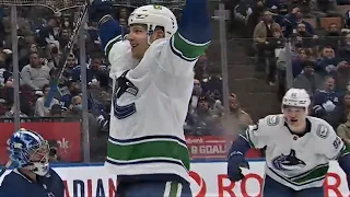 Alex Chiasson Gets This One Past Jack Campbell For The Go Ahead Goal For Vancouver